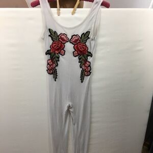 Many Many Woman’s Full Bodysuit Small Sheer  GUC